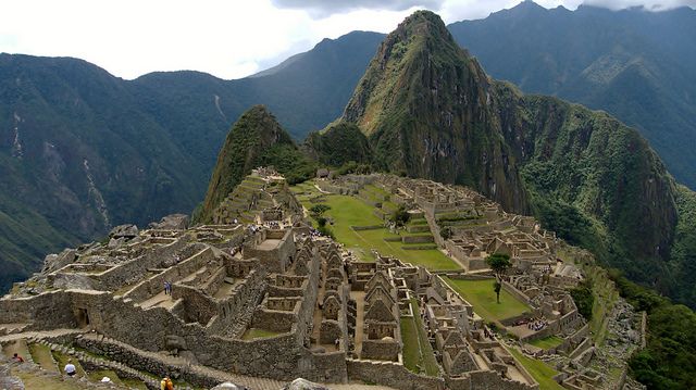 Welk Volk Woonde In De Oude Stad Machu Picchu