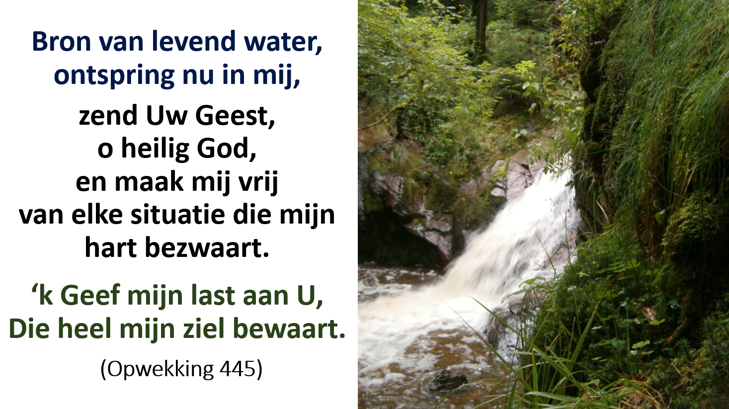 Er is levend water bij Jezus voor een Samaritaanse vrouw | Pastorale - Bron Van Levend Water