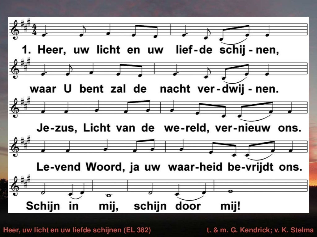 Er komen stromen van zegen - Stromen Van Zegen Tekst
