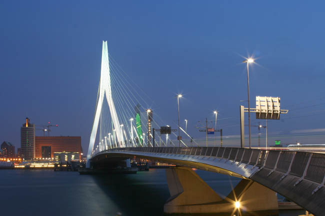 Erasmusbrug, Rotterdam, UN Studio | Architectuurgids - Hoe Heet De Architect Van De Erasmusbrug Rotterdam