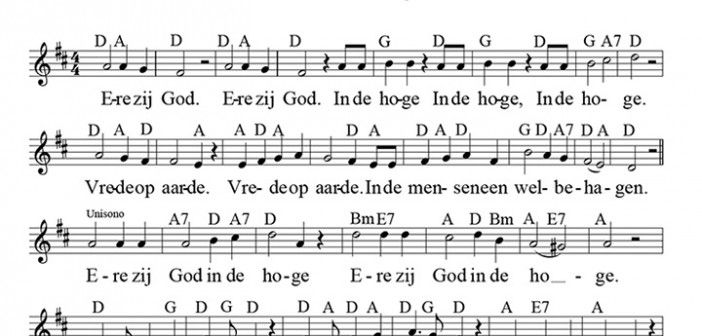 Ere Zij God In Het Engels