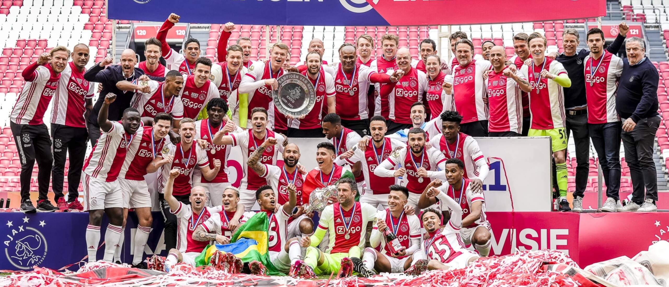 Eredivisie | Ajax crowned Dutch champions after thumping win over… - Hoeveel Keer Is Ajax Kampioen Geworden