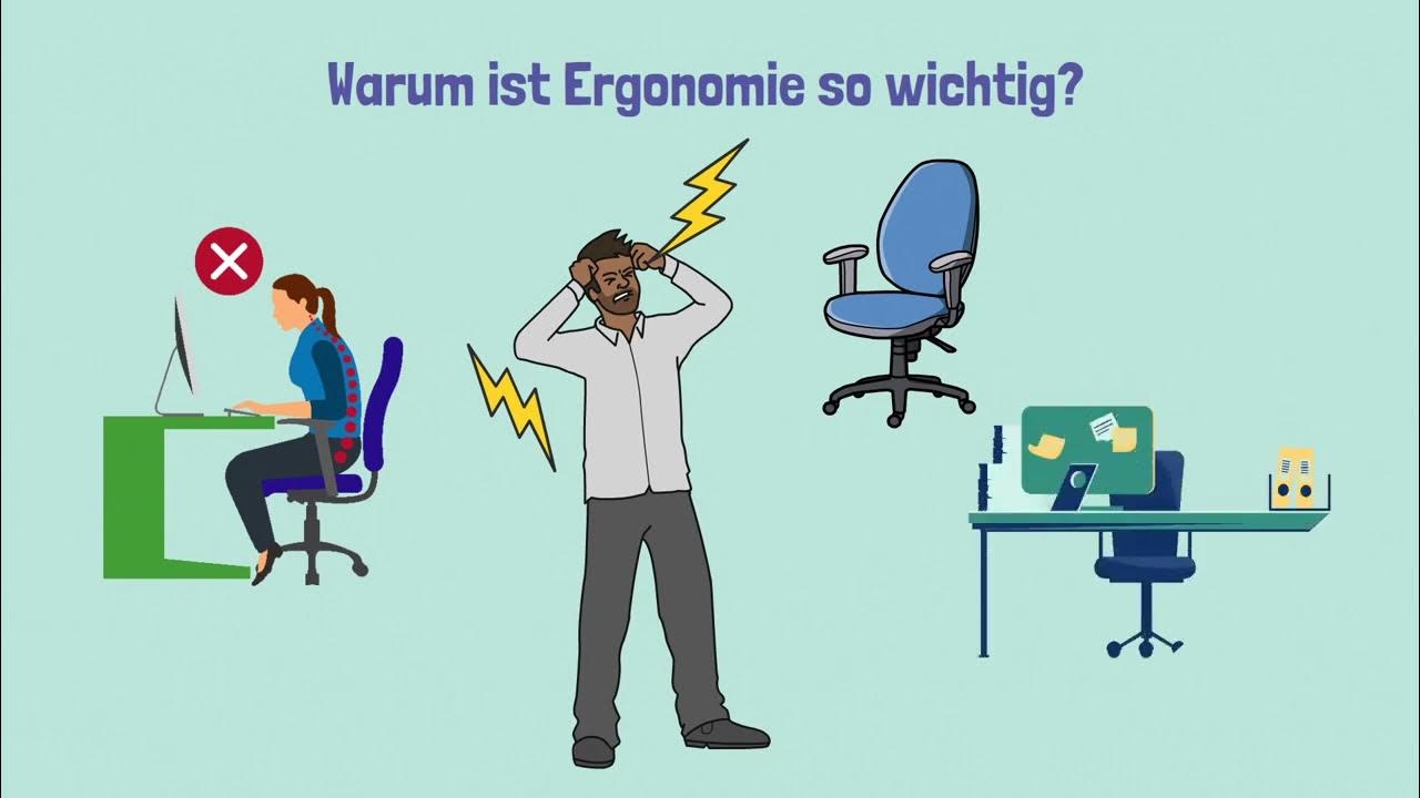 Ergonomie - IHK Lernfeld Gestaltung von Arbeitsraum und Arbeitsplatz - Wat Is Ergonomie Op Het Werk