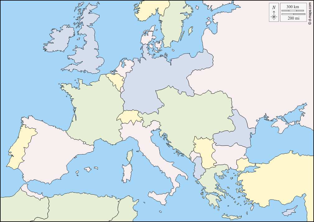 Kaart Van Europa Voor 1914