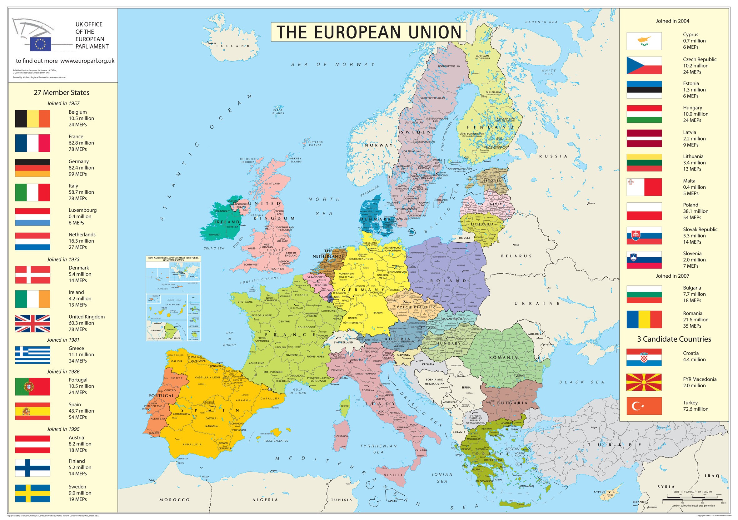 Lijst Van Lidstaten Van De Europese Unie