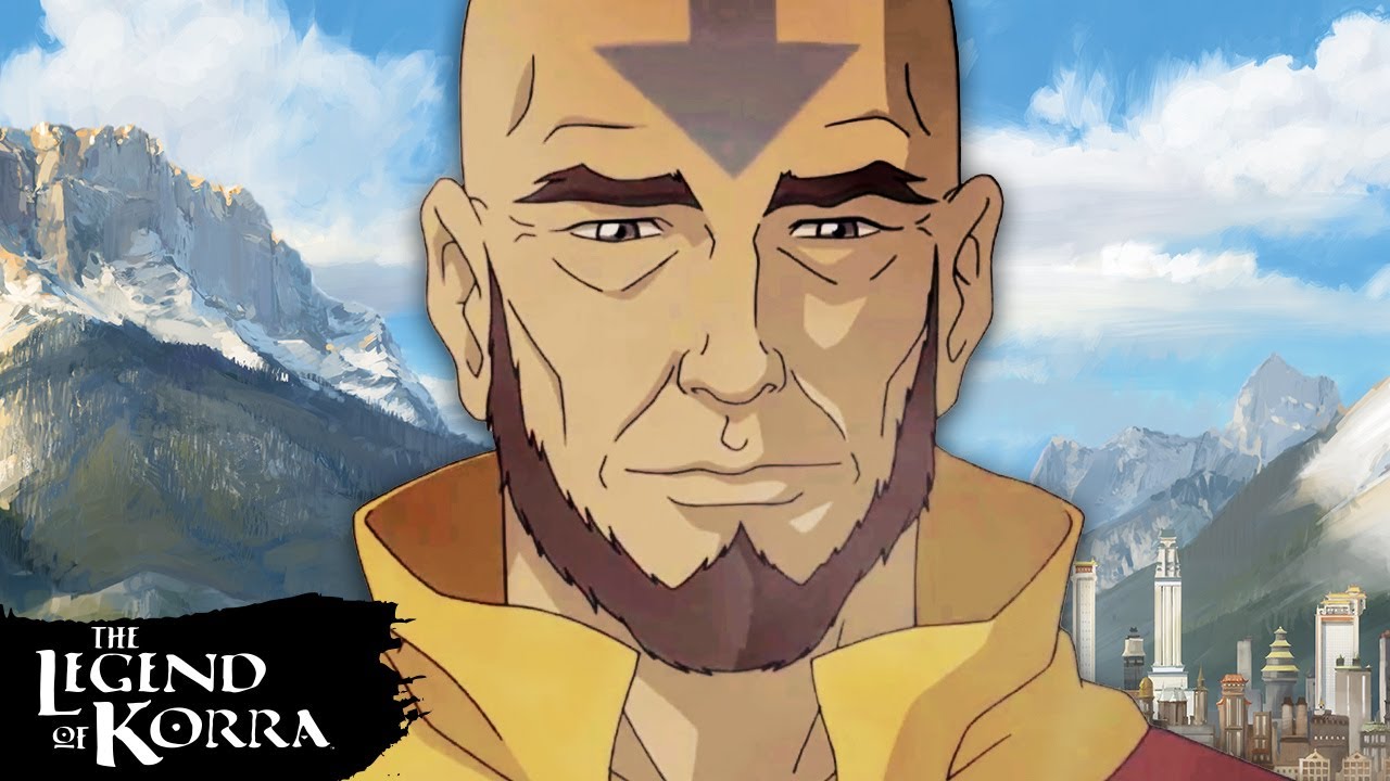 Every Time Aang Appears in The Legend of Korra ⬇️ | Avatar - YouTube - Aang In The Legend Of Korra