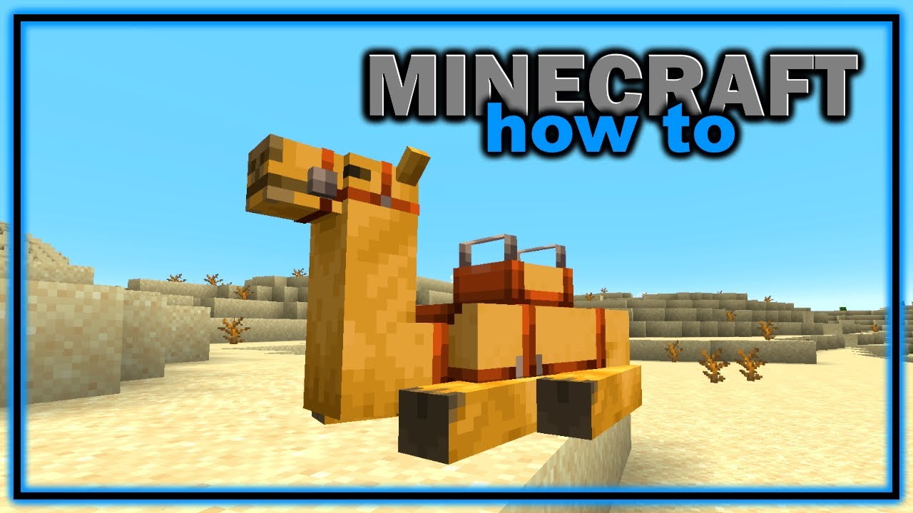 Everything About the Camel in Minecraft! (1.20) | Easy Minecraft Mob - Wat Eet Een Kameel In Minecraft