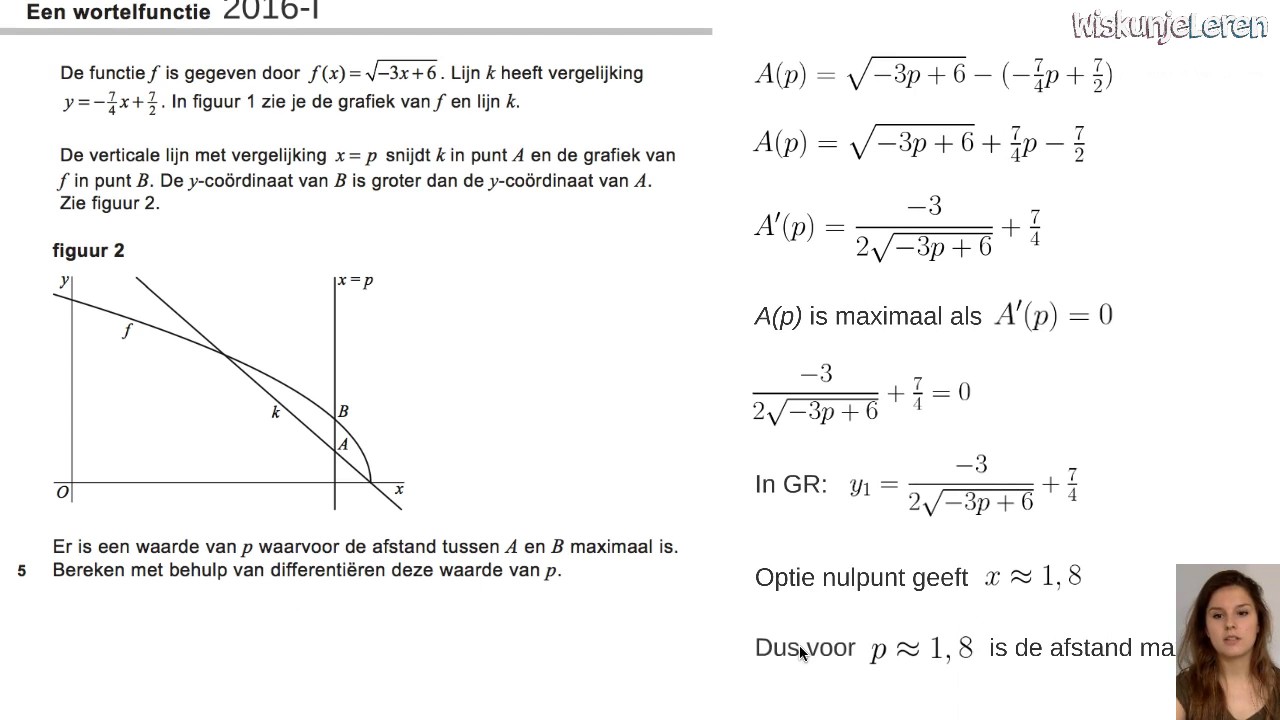 Welke Hoofdstukken Wiskunde A Examen Vwo
