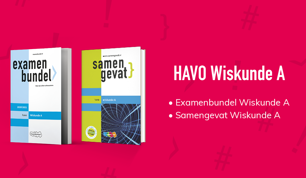 Wiskunde A Examen Havo Onderwerpen