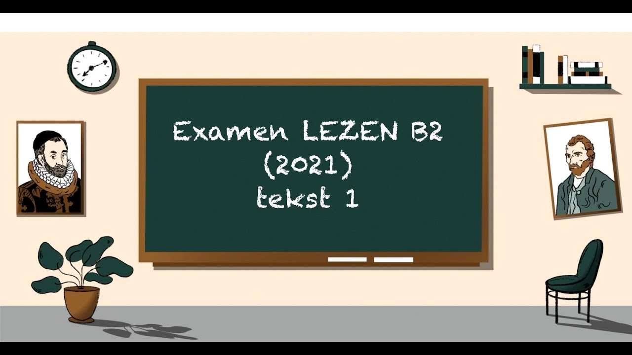 Examen LEZEN B2 2021 (tekst 1) - STAATSEXAMEN NT2 programma II - YouTube - Niveau Test Lezen Voor De Lijst