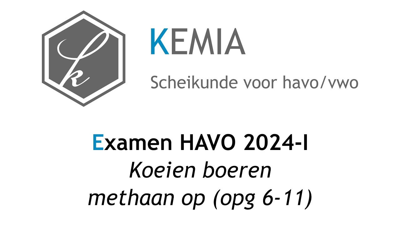 Verwachte N Term Scheikunde Havo 2024