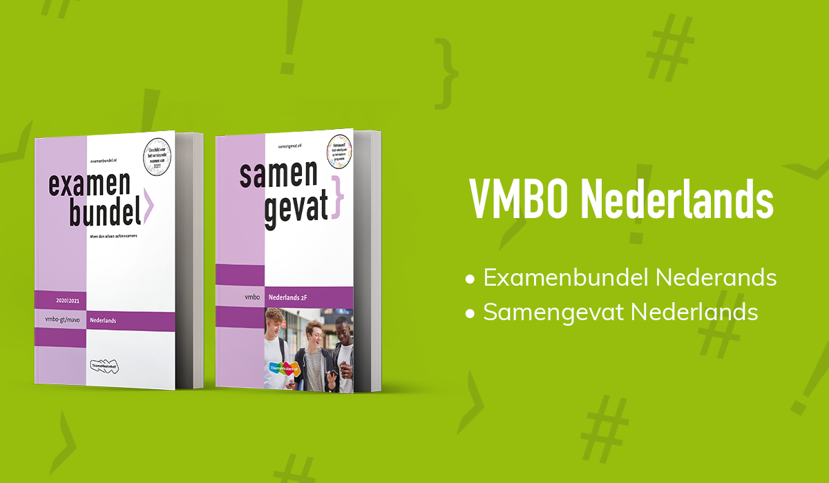 Examen vmbo-gt/mavo Nederlands halen met Examenbundel | Examenbundel - Examen Nederlands Vmbo Basis Oefenen