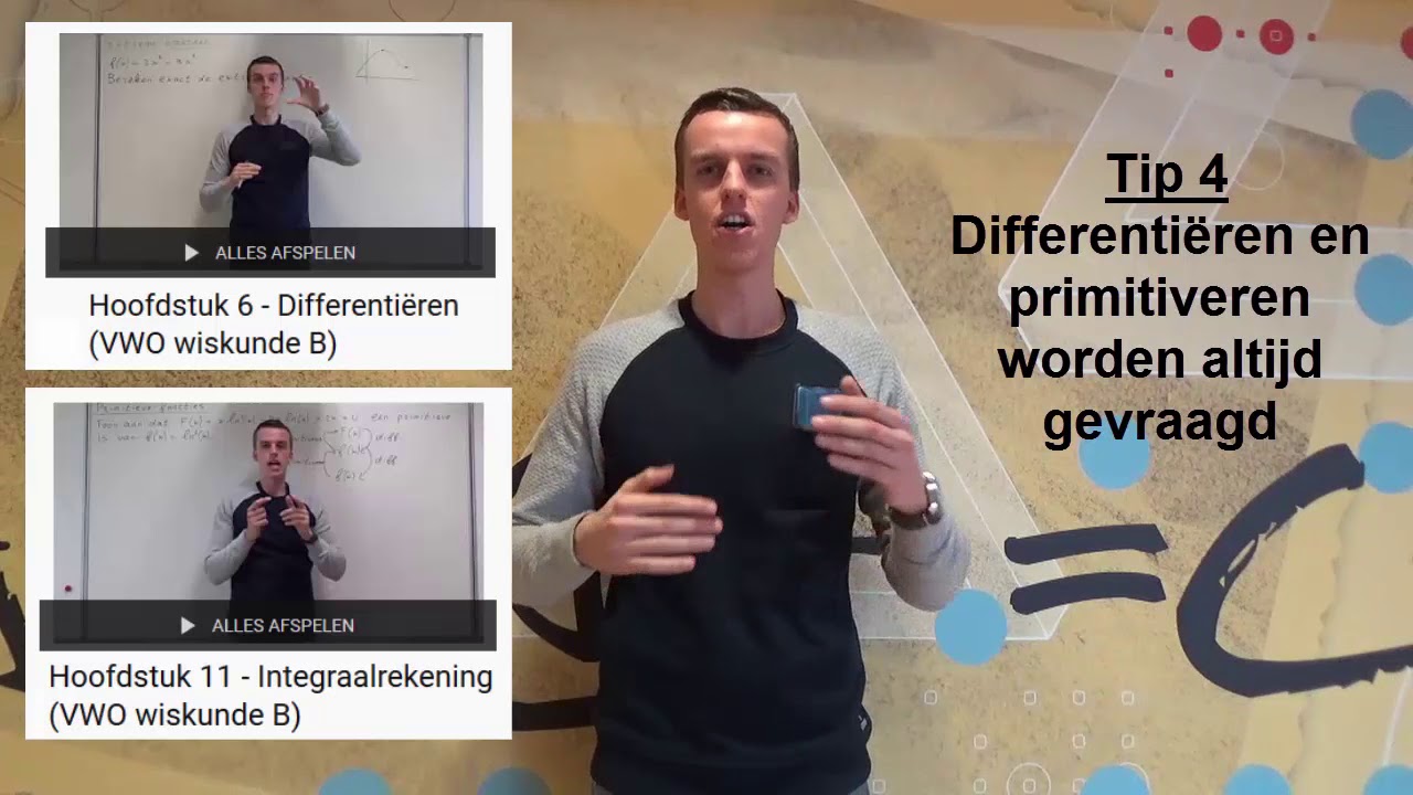 Examentips VWO wiskunde B 2023 - YouTube - Wiskunde B Vwo Examen 2023