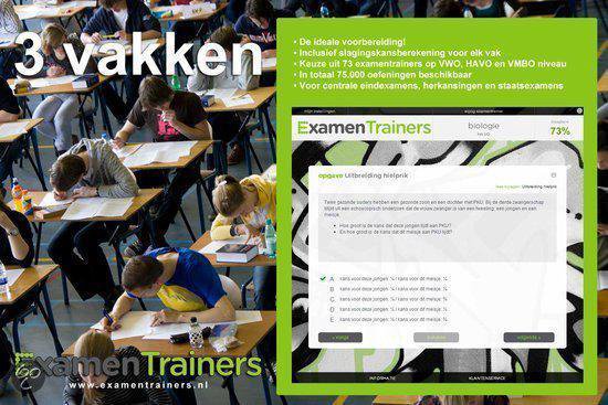 Examentrainers.nl voor het centraal schriftelijk eindexamen VMBO, HAVO - Mag Je Een 3 Halen Voor Centraal Examen