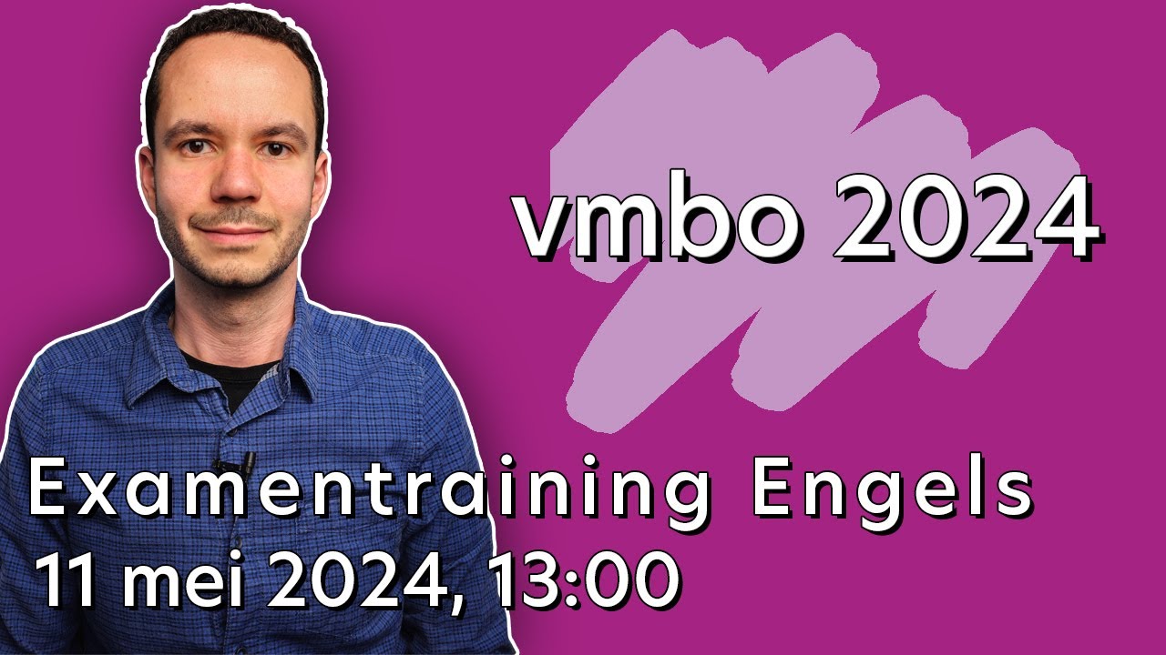 Examentraining Engels VMBO-tl/mavo (2024) - YouTube - Oefen Examen Biologie Vmbo Tl