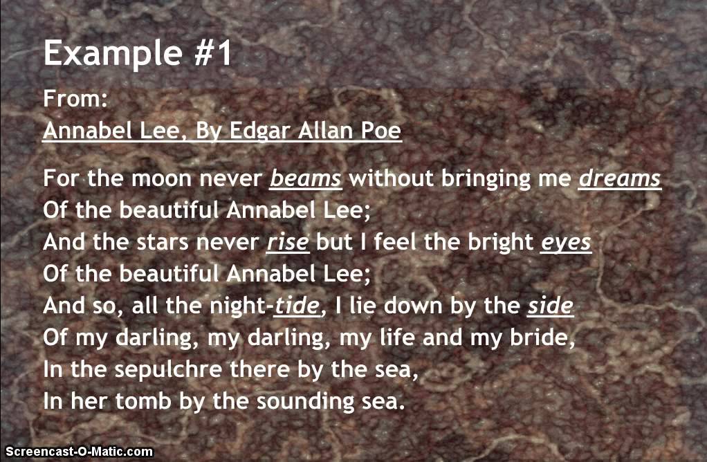 Examples of Internal Rhyme - YouTube - Example Of An Internal Rhyme