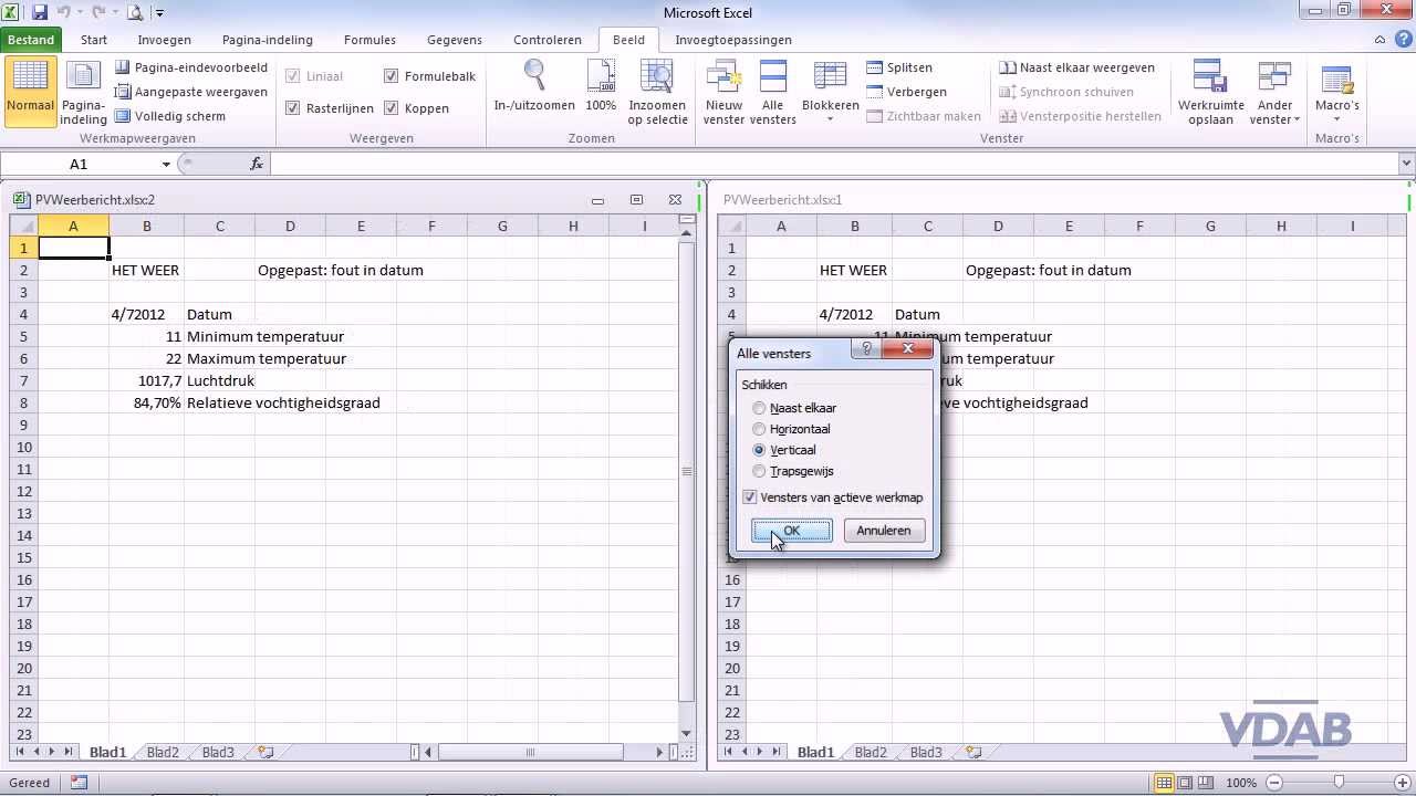 Excel 2010 - 1-27 - Meerdere vensters - YouTube - Hoe Snel Lost Een Zetpil Op