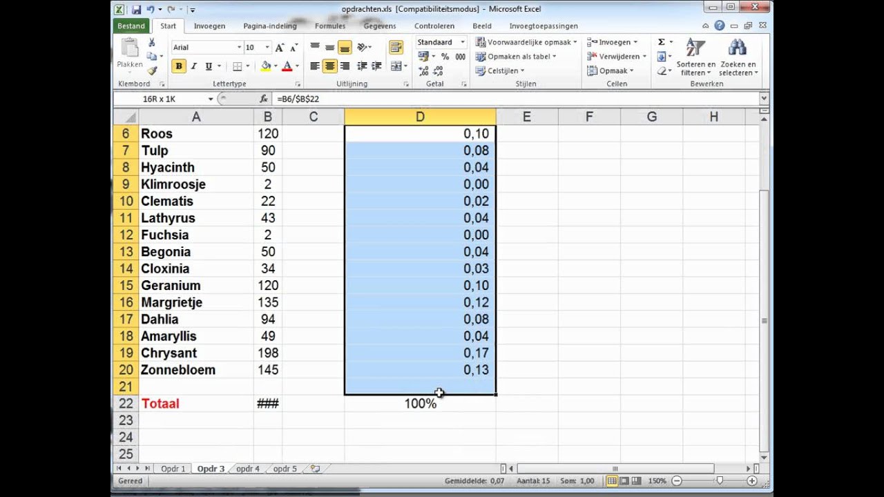 excel 2010 decimalen en uitlijnen - YouTube - Afronden Op 2 Decimalen Excel