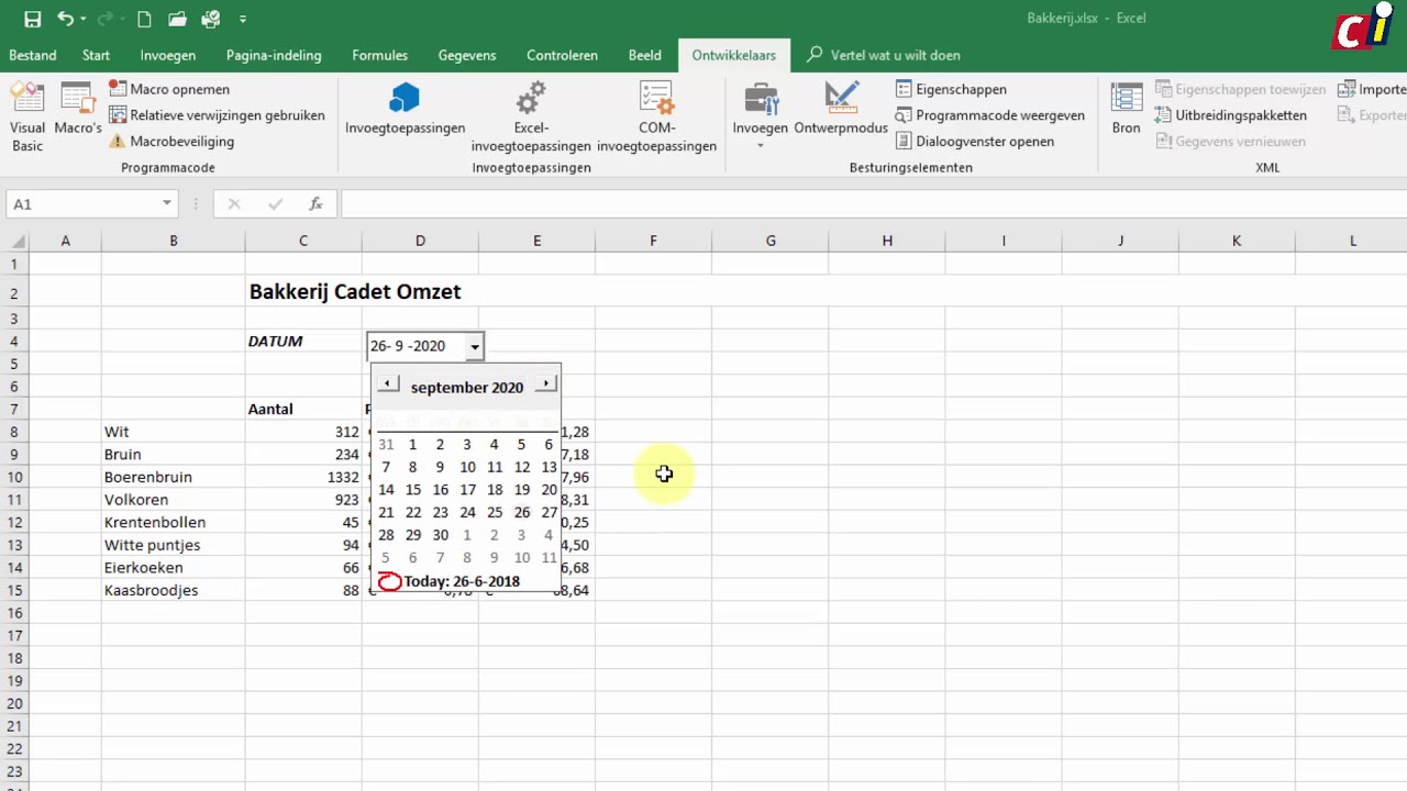 Excel 2016 - Datumkiezer - YouTube - Hoe Schrijf Je De Datum In Het Engels