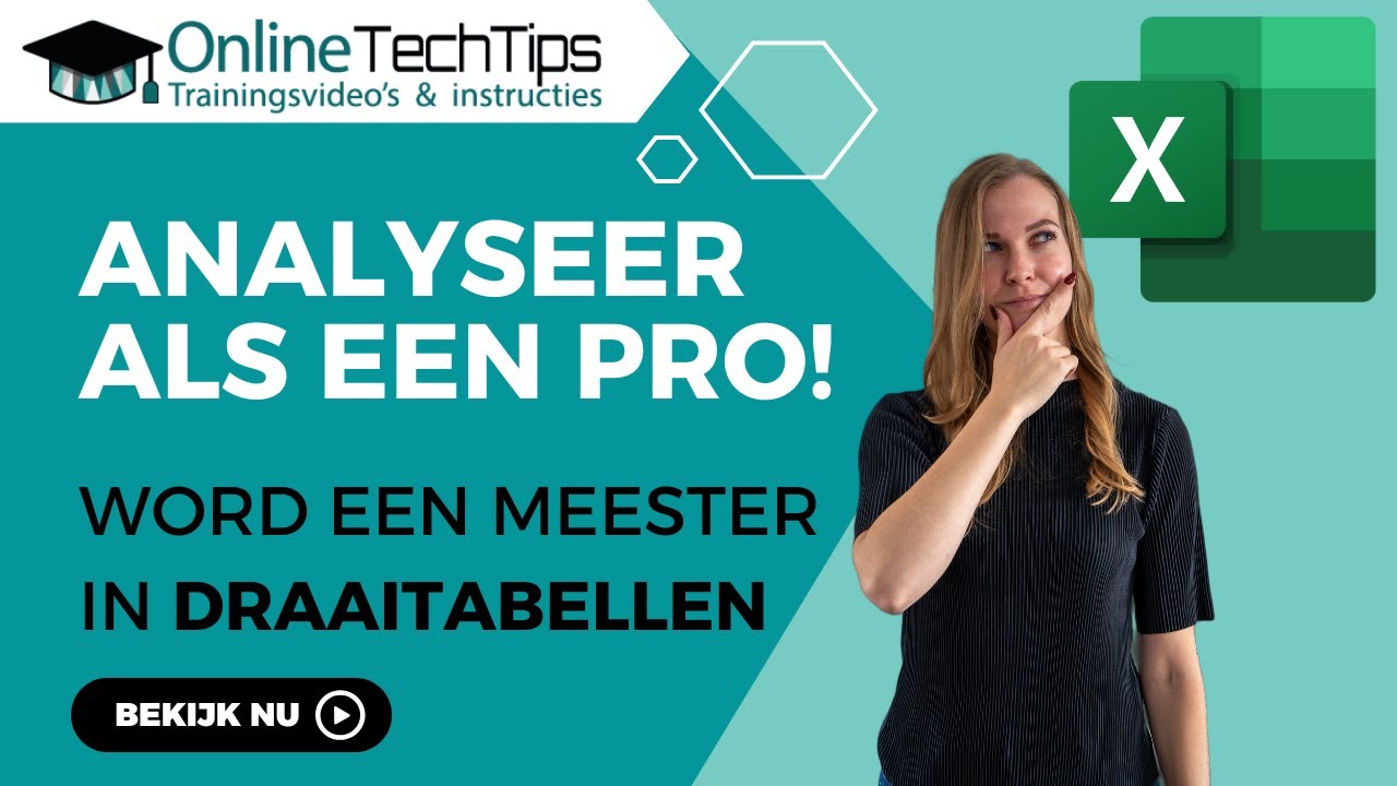 Excel - Draaitabellen voor Beginners - YouTube - Hoe Ziet Een Draaiboek Eruit