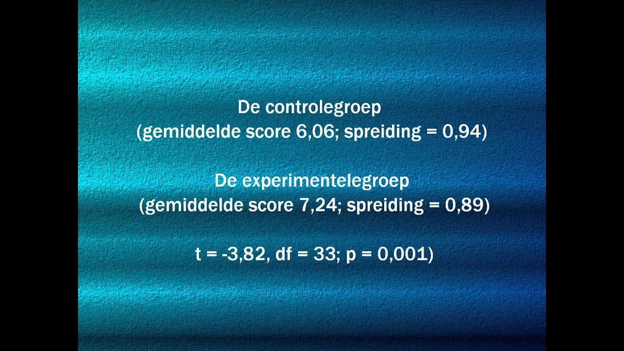 Experimenteel Onderzoek Het Korte-termijn-geheugen - YouTube - Oorzaak Slecht Lange Termijn Geheugen
