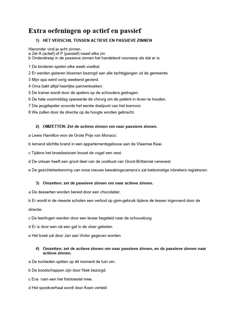 Verschil Actief En Passief Kiesrecht