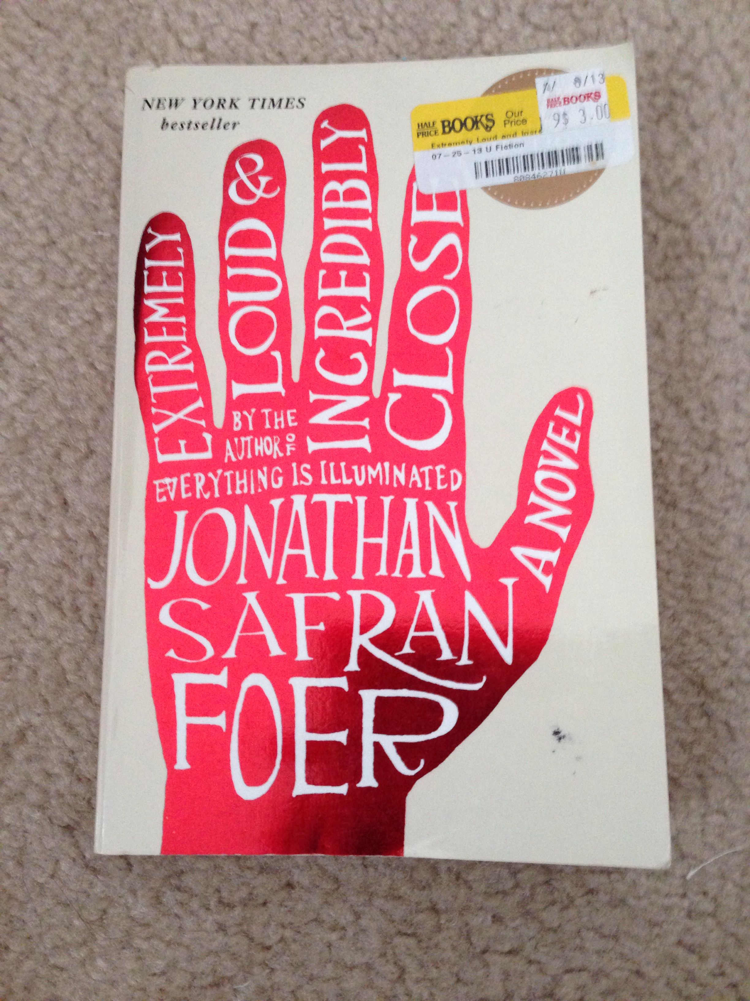 Loud And Incredibly Close Book