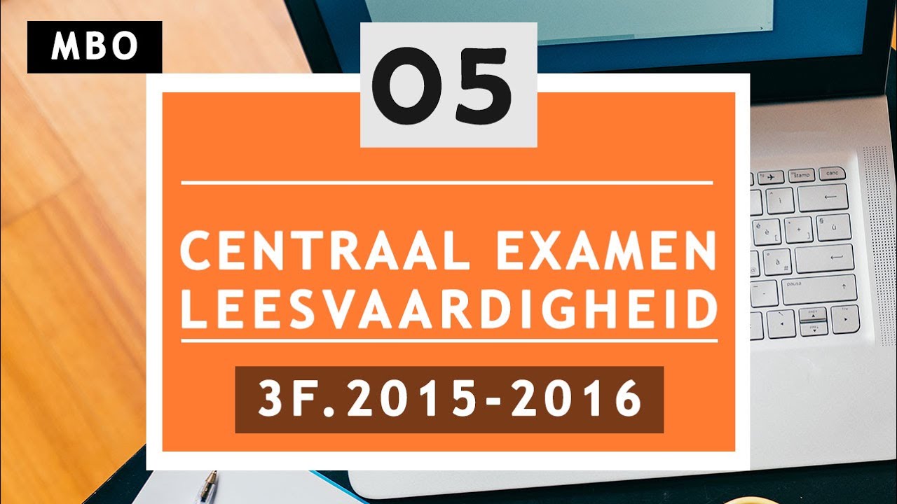 Facet examen mbo Nederlands (3F) DEEL 5 | Oefenen Facet Nederlands - Hoe Vaak Telt Het Centraal Examen Mee