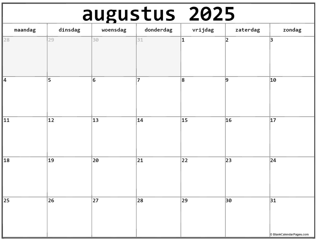 Festival Augustus 2025 - Gabie Jocelyn - Waarom Hebben Juli En Augustus 31 Dagen