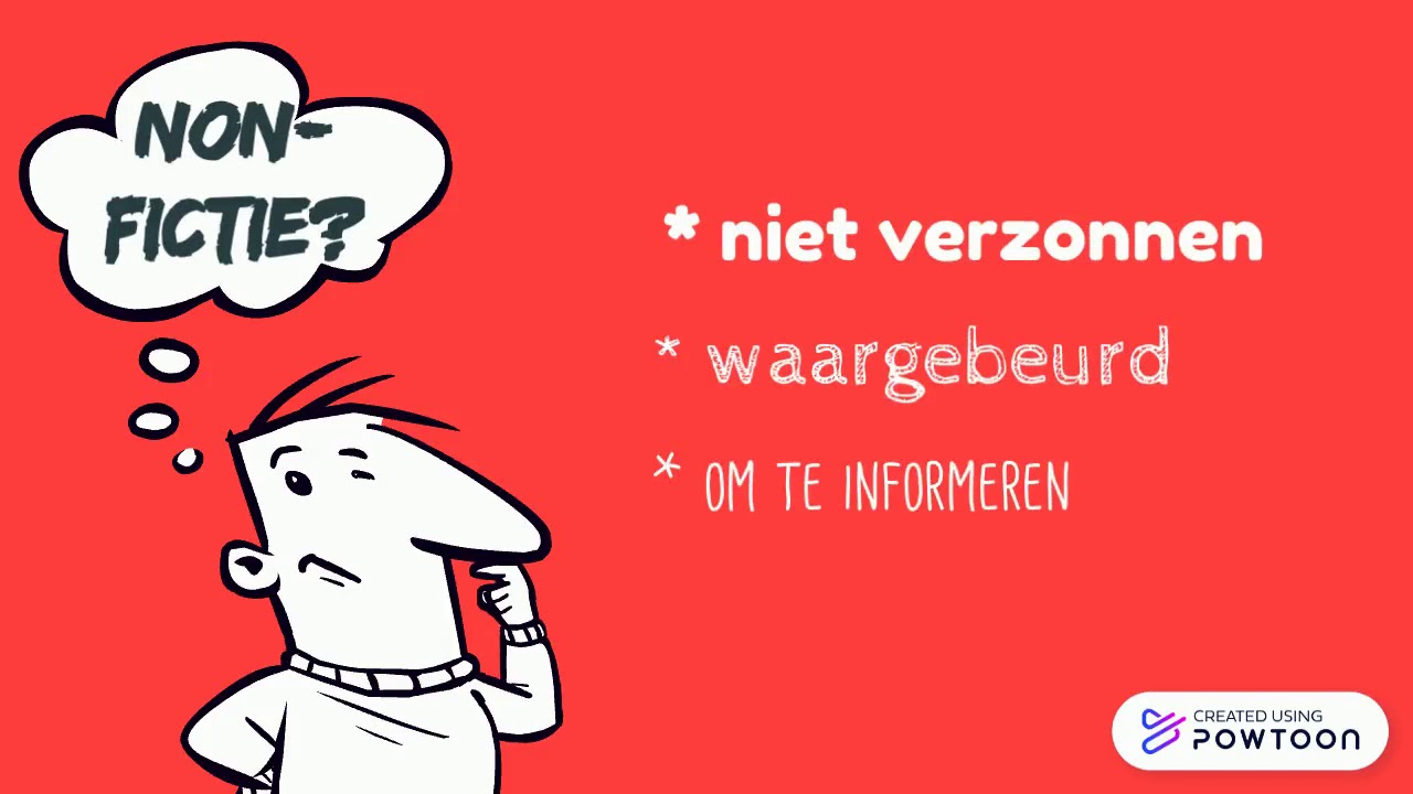 Verschil Fictie En Non Fictie