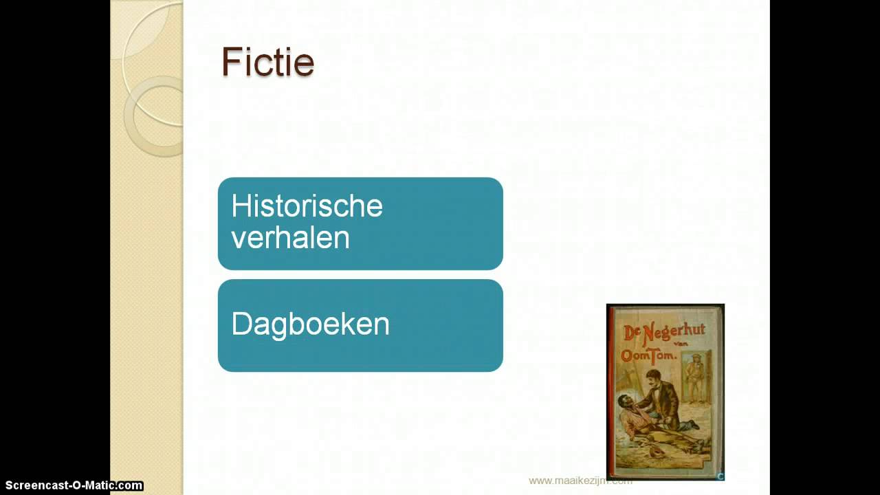 Fictie en non-fictie - YouTube - Verschil Fictie En Non Fictie