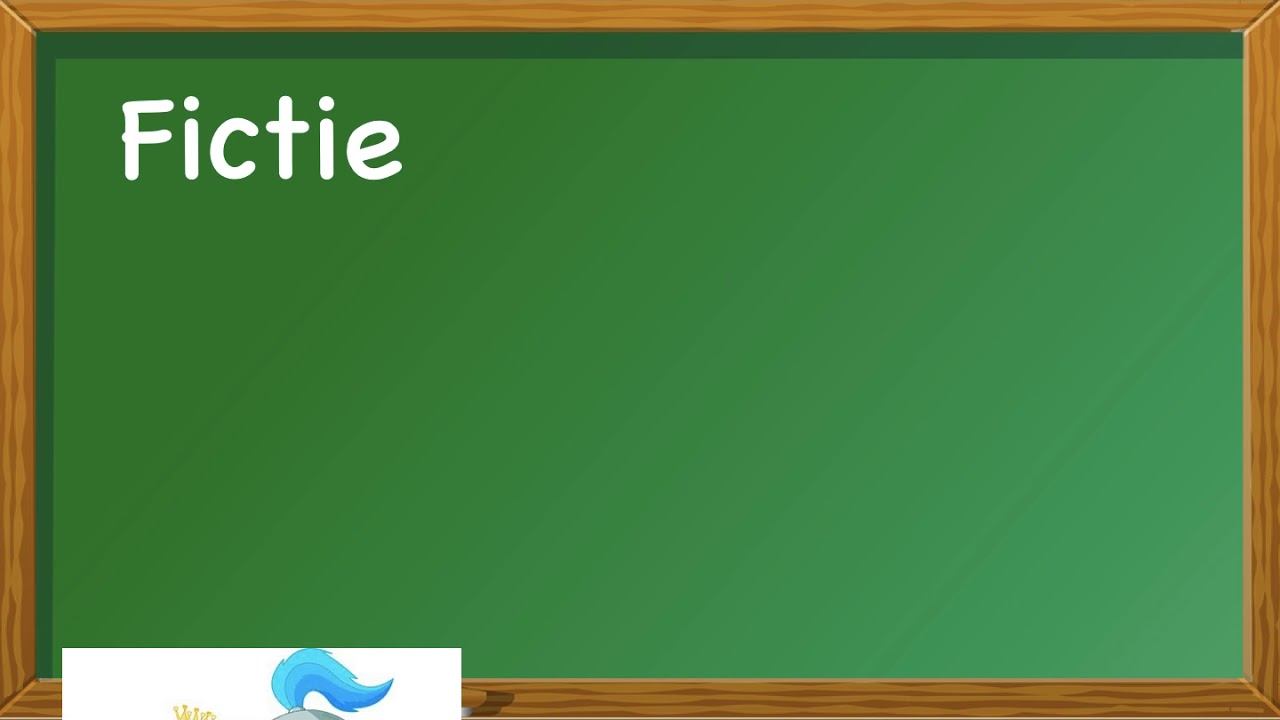 Fictie of non-fictie - YouTube - Verschil Fictie En Non Fictie