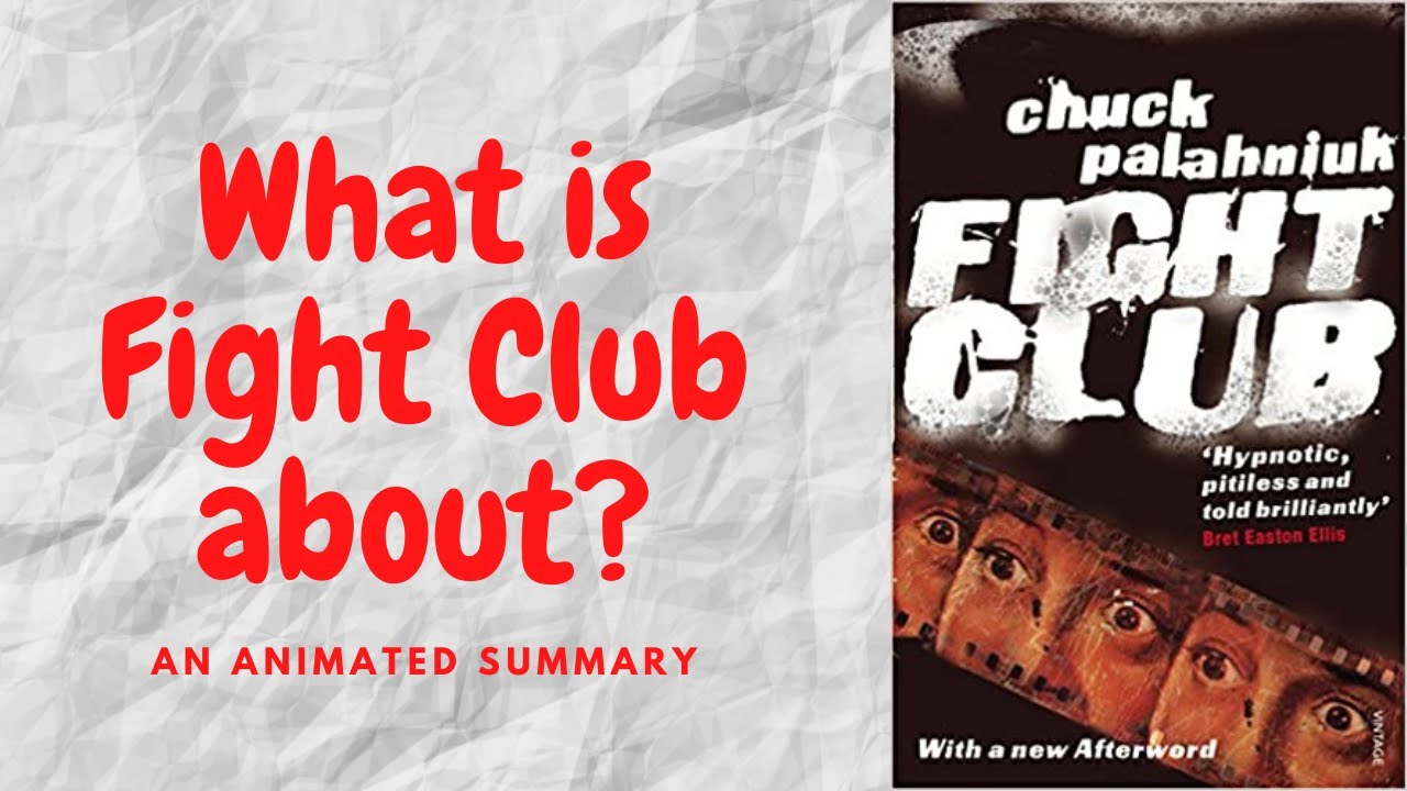 Fight Club by Chuck Palahniuk - YouTube - Fight Club Chuck Palahniuk Book