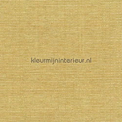 Fijn weefsel goud-zilver daad oker behang 322650 uit de collectie - Zeer Fijn Weefsel Van Vlas Of Katoen