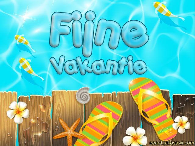 Nog 1 Week En Dan Vakantie