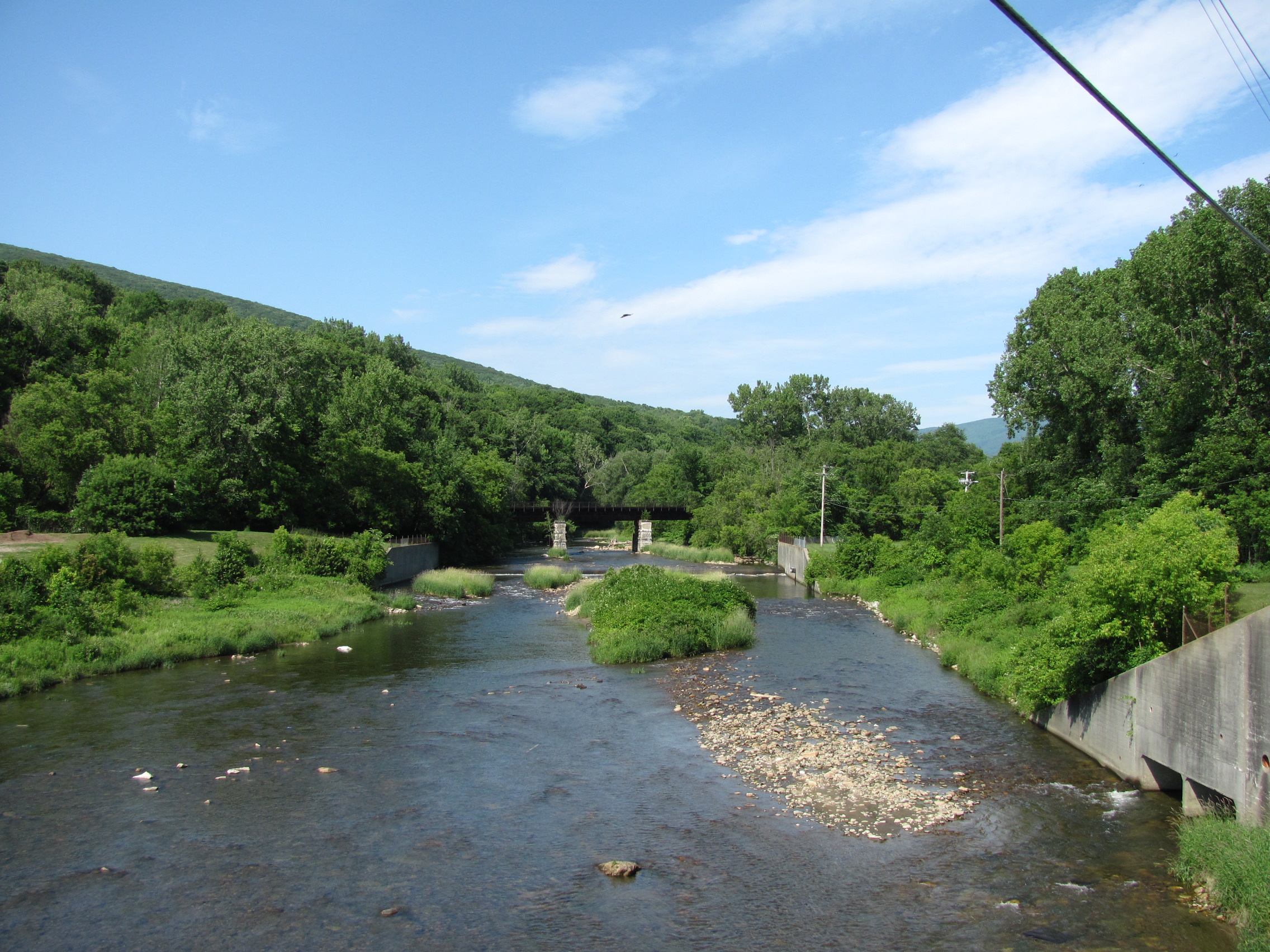 File:Hoosic River upstream from West Main St, North Adams MA.jpg - River Runs Through You Yiruma
