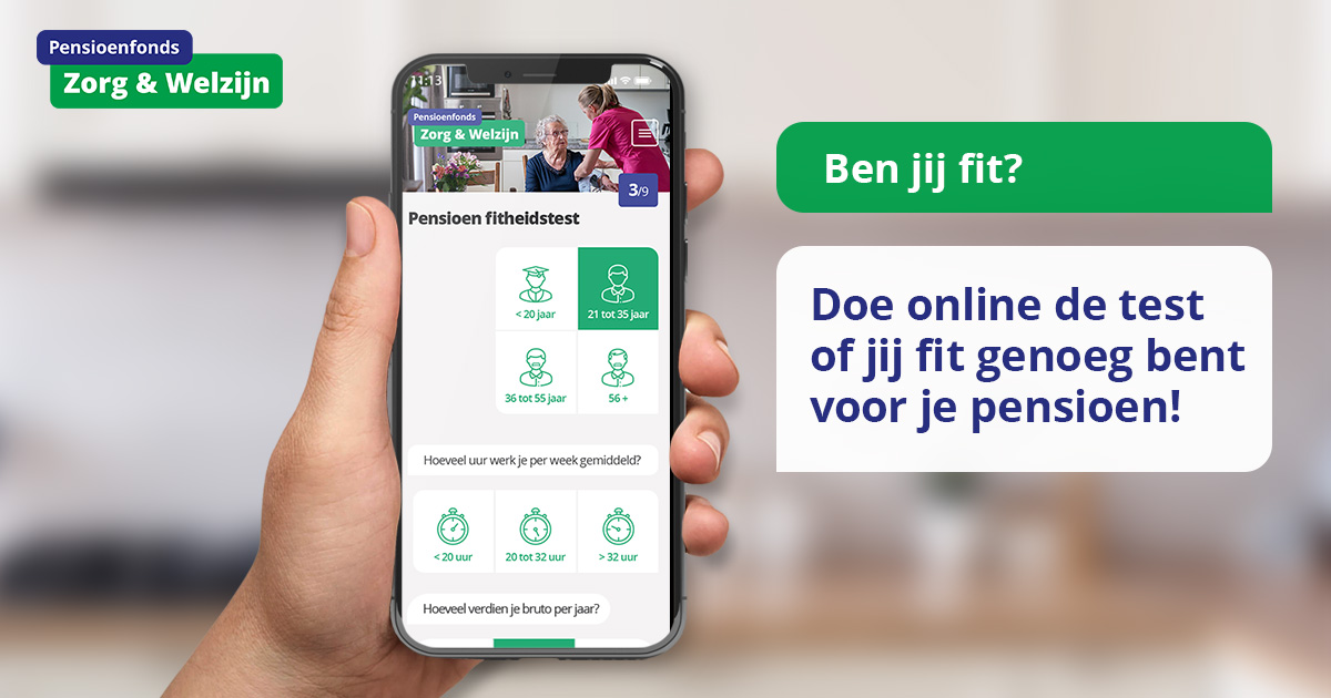 Fit je pensioen in - Mijn Pfzw Nl Mijnpfzw