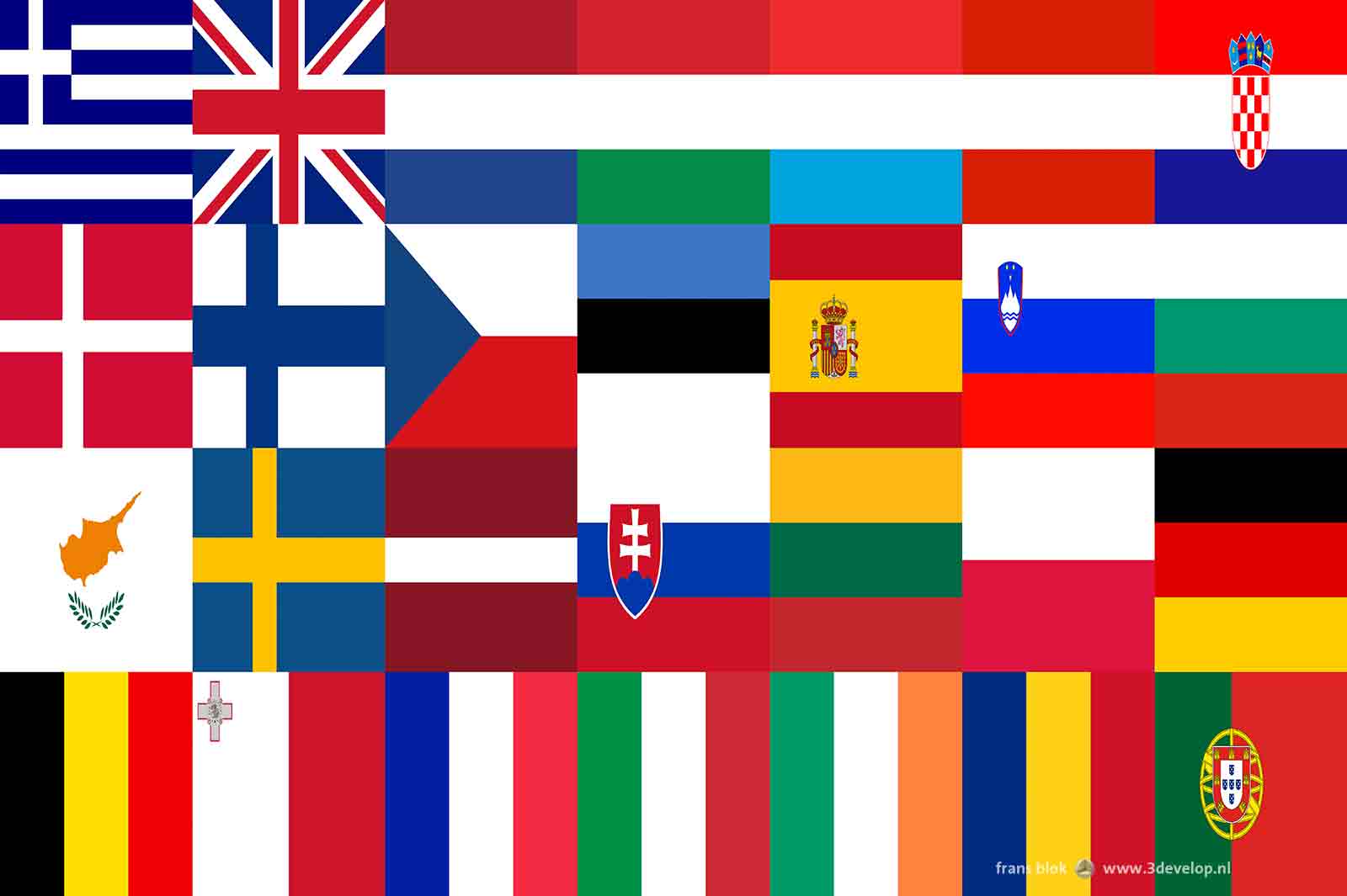 Flags of the European Union • 3Develop image blog - Hoeveel Sterren Heeft De Europese Vlag