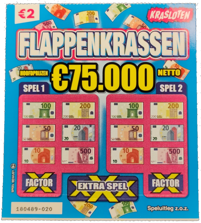 Flappen Krassen Extra Spel Symbool