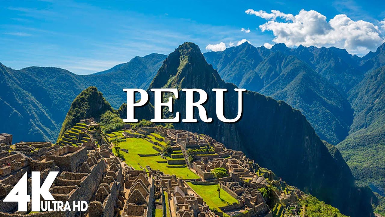 FLYING OVER PERU (4K UHD) - Relaxing Music Along With Beautiful Nature - Weer In Peru In September