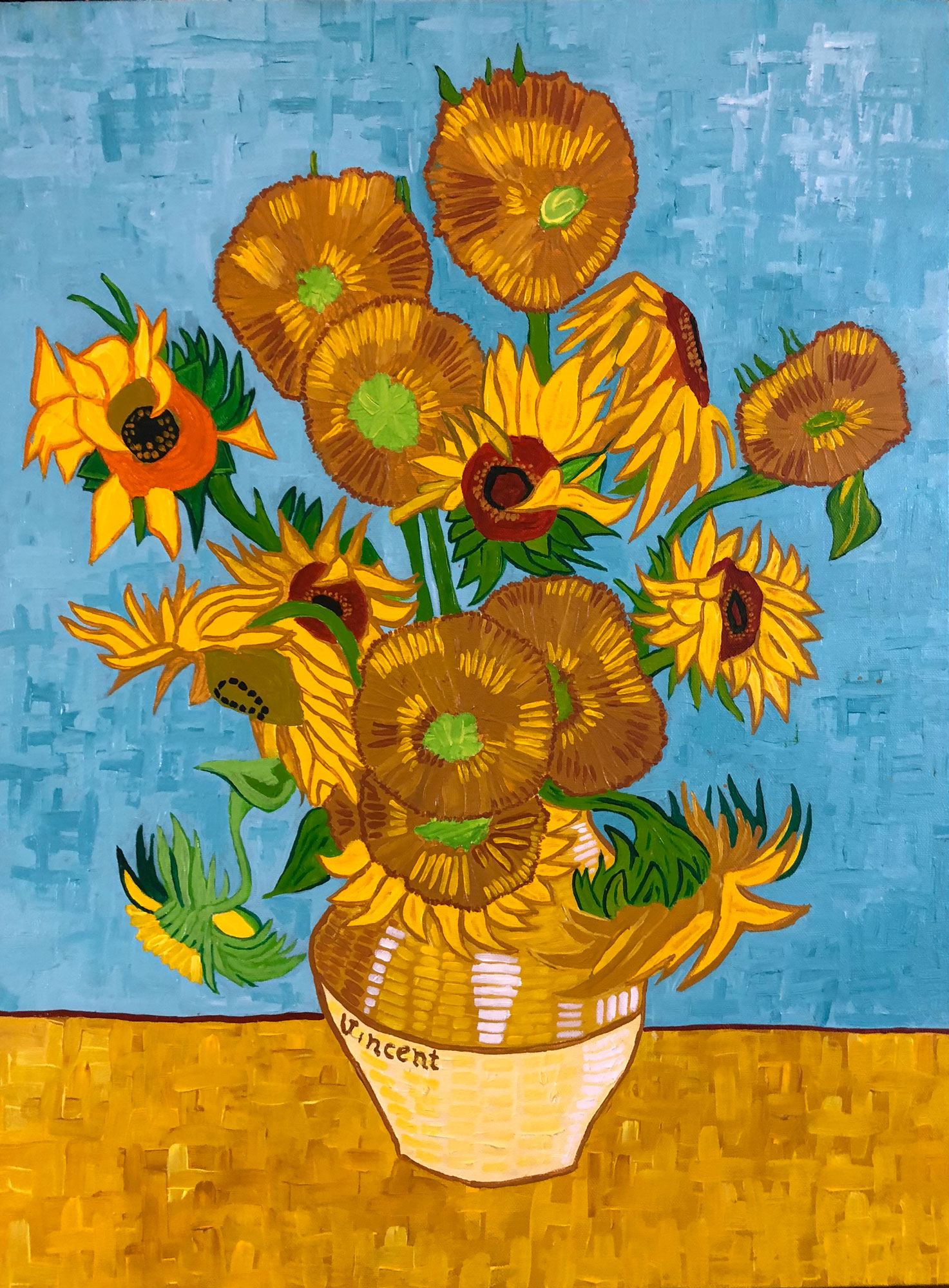 Zonnebloemen Van Vincent Van Gogh