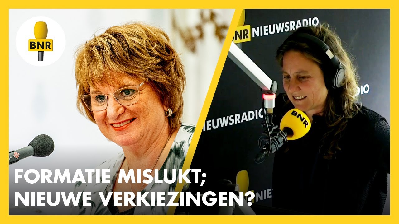 FORMATIE MISLUKT; Komen er NIEUWE VERKIEZINGEN? 'Sprankje HOOP nog - Nieuwe Verkiezingen Na Mislukte Formatie