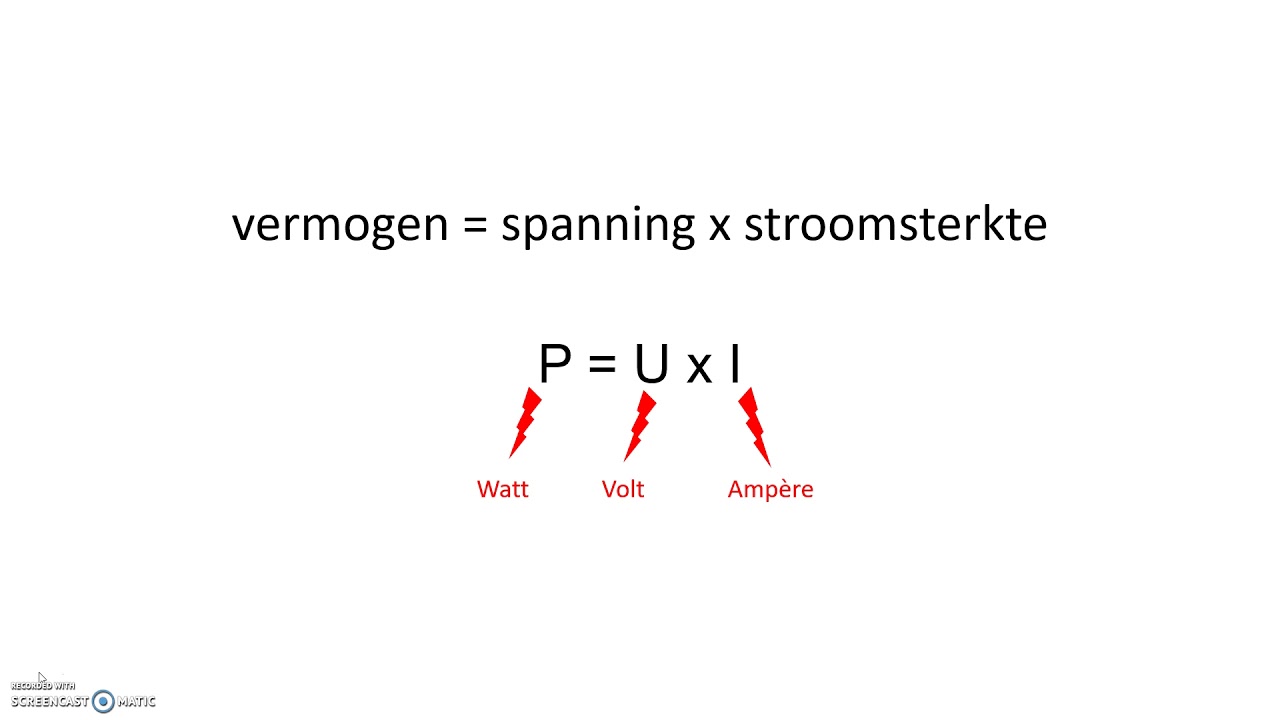 Hoe Bereken Je Het Vermogen