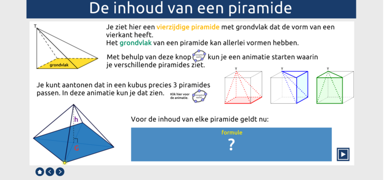 Formules voor oppervlakte en inhoud - Theorie - Hoe Bereken Je De Oppervlakte Van Een Piramide