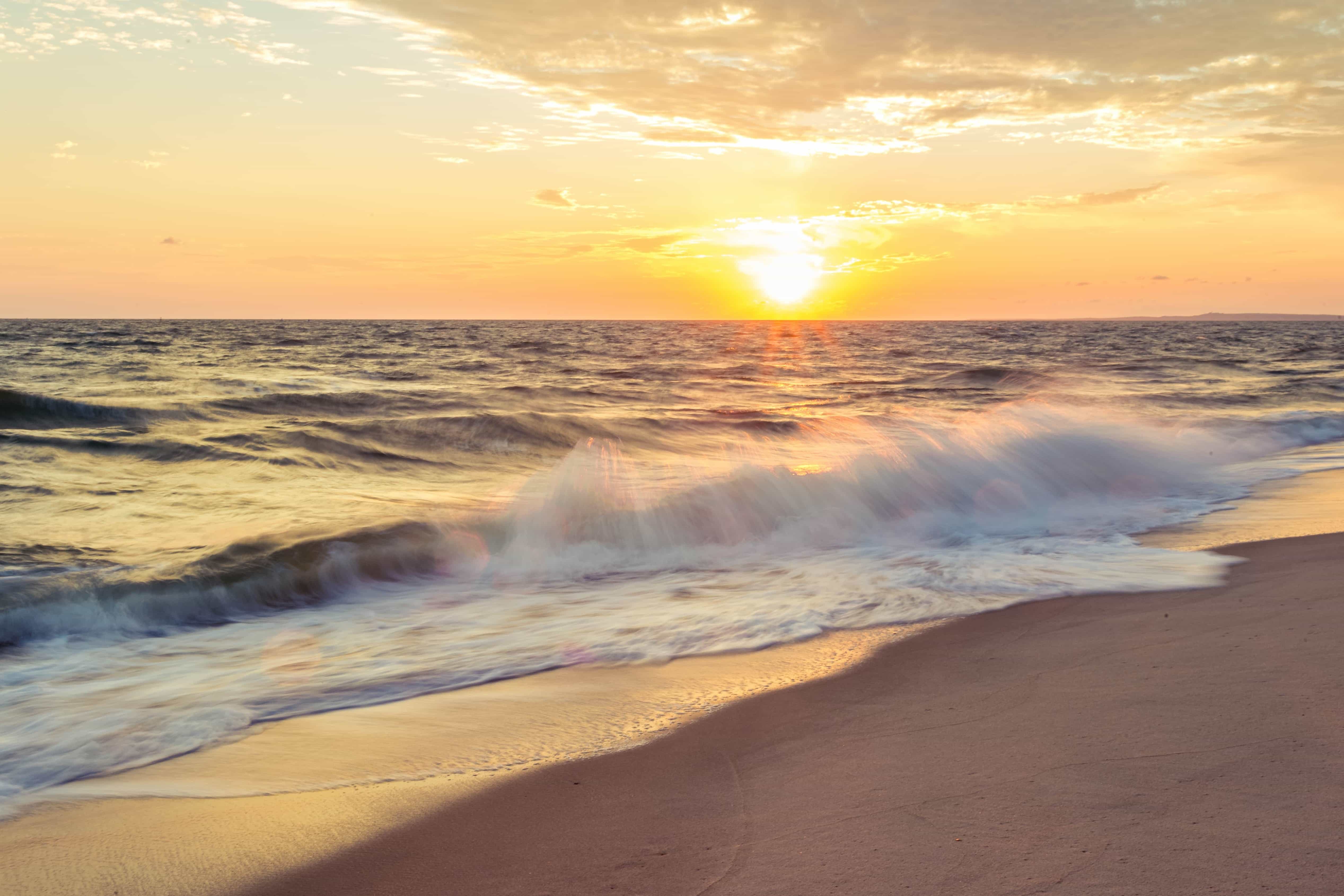 Foto gratis: Alba, cielo, retroilluminato, sabbia, acqua, spiaggia - Meer Vrouwen Of Mannen In Nederland