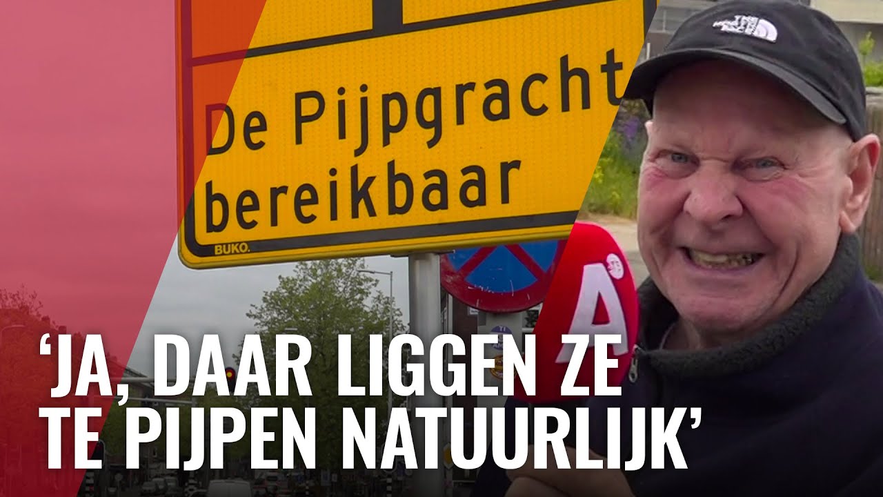 Fout verkeersbord 'Pijpgracht' werkt op de lachspieren - YouTube - Geestelijken Die Op De Lachspieren Werken Cryptisch