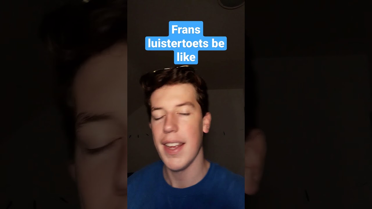 Frans luistertoets be like: - YouTube - Frans Luistertoets Vwo 6 2024
