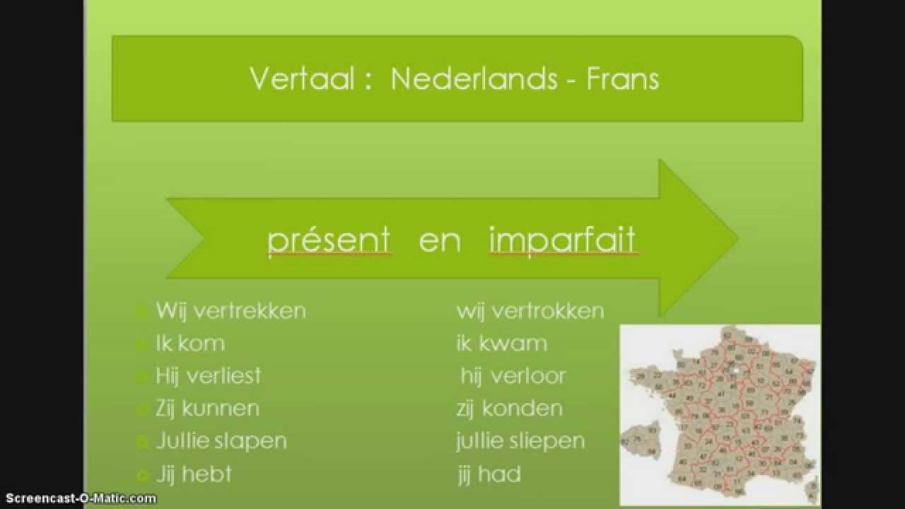 Frans ww vertalen in 6 tijden - YouTube - Van Het Nederlands Naar Het Frans
