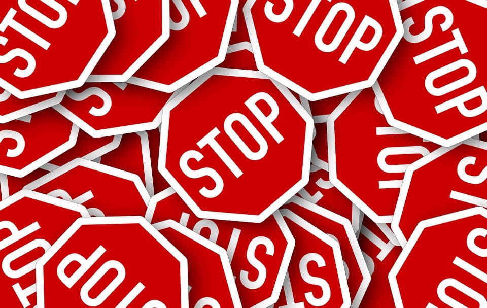 Free illustration: Stop, Containing, Road Sign - Free Image on Pixabay - Stop De Sloop Van Het Spookslot