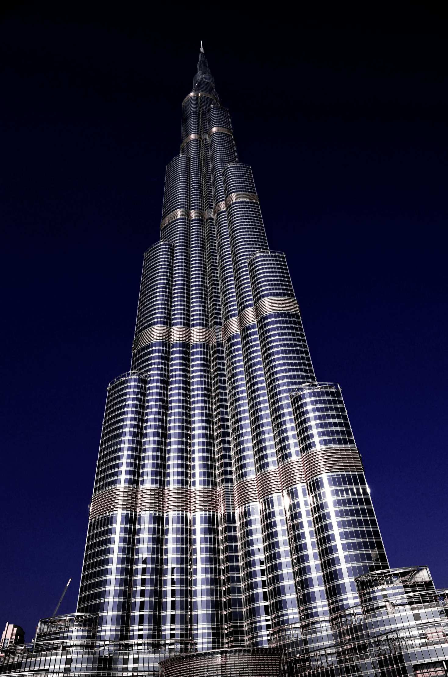 Free Images : architecture, night, building, skyscraper, cityscape - Tower In Dubai The Burj Khalifa